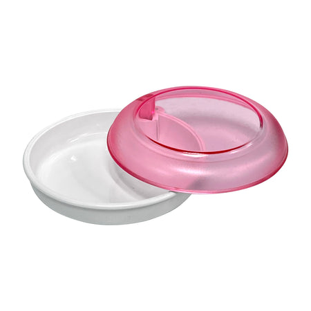 Pink Invisalign Case | Individually Sealed Aligner Storage - side view | DoctorSupplies.com
