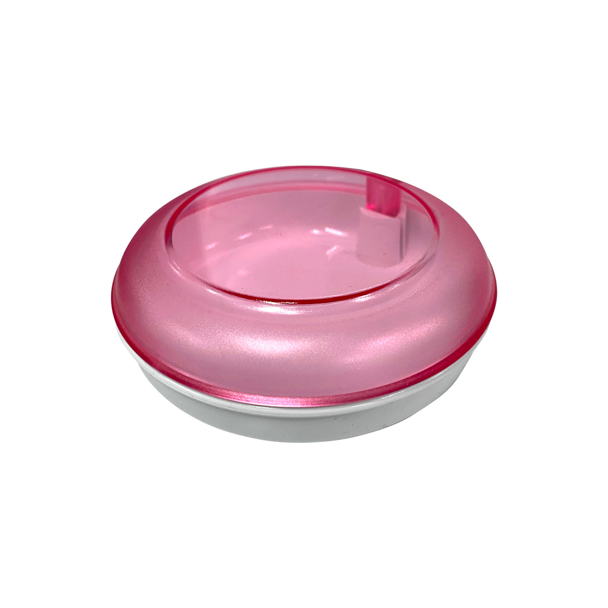 Pink Invisalign Case | Individually Sealed Aligner Storage - detail view | DoctorSupplies.com