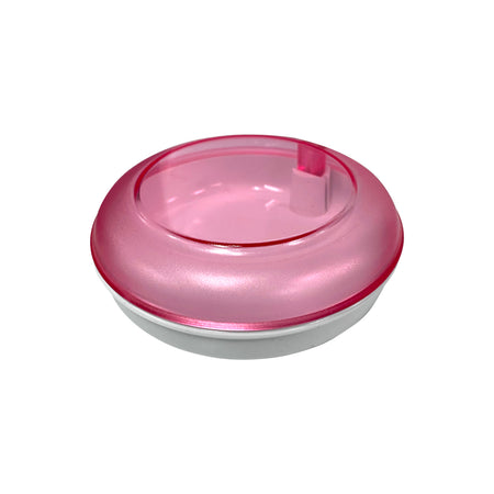 Pink Invisalign Case | Individually Sealed Aligner Storage - detail view | DoctorSupplies.com