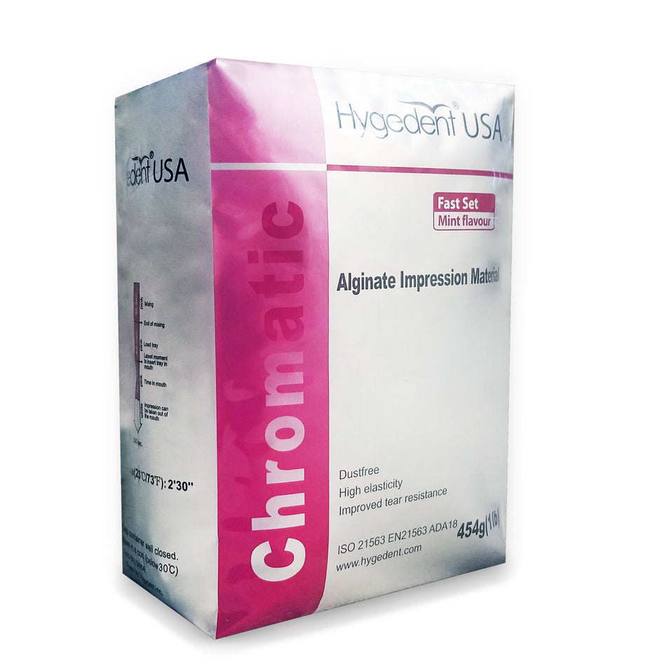 Hygedent Chromatic Alginate Fast Set - Color Changing 1 lb | DoctorSupplies.com