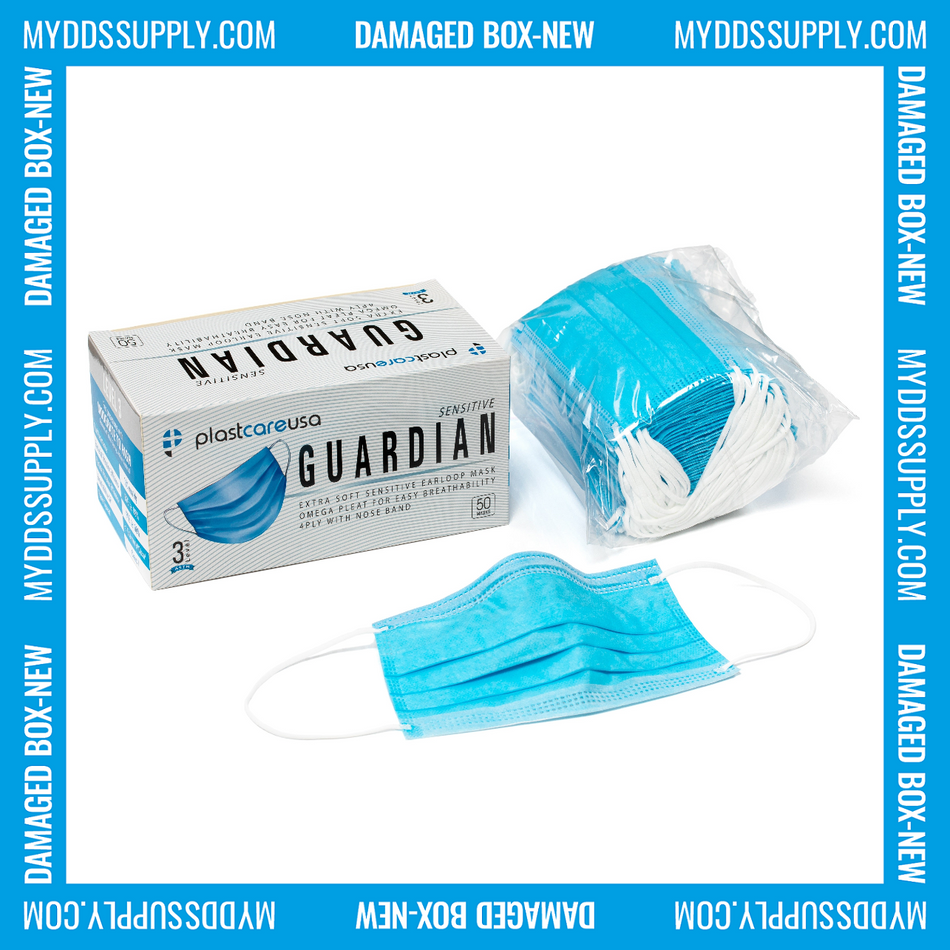 PlastCare USA 4-Ply ASTM Level 3 Surgical Masks (Blue) *Deal* | DoctorSupplies.com