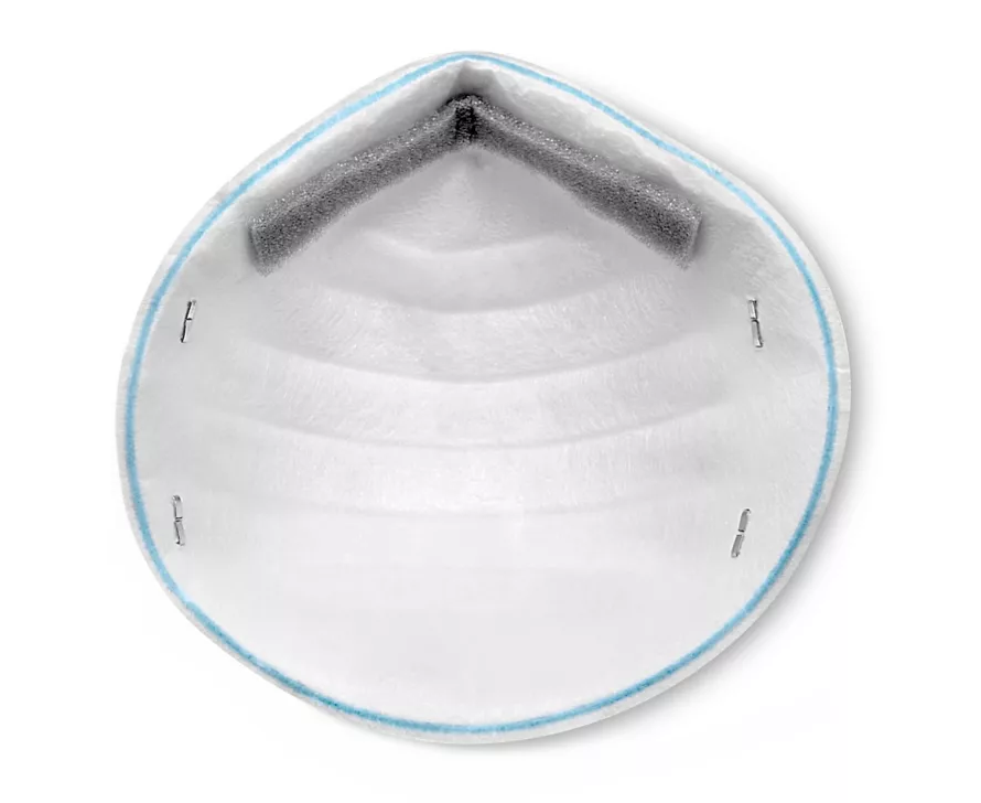 3M 1860S N95 Surgical Respirator Small Size Box of 20 - side view | DoctorSupplies.com