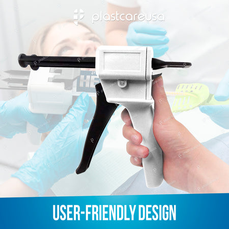 1:1/2:1 Cartridge Dispenser Gun 50ml Dental Impressions - front view | DoctorSupplies.com