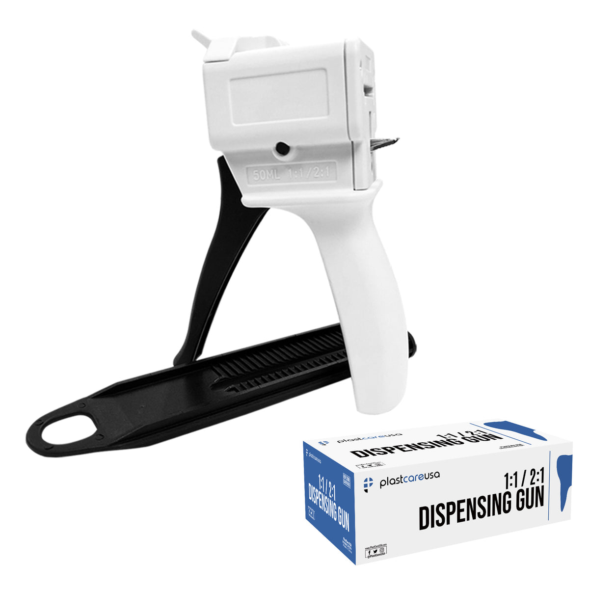 1:1/2:1 Cartridge Dispenser Gun 50ml Dental Impressions | DoctorSupplies.com