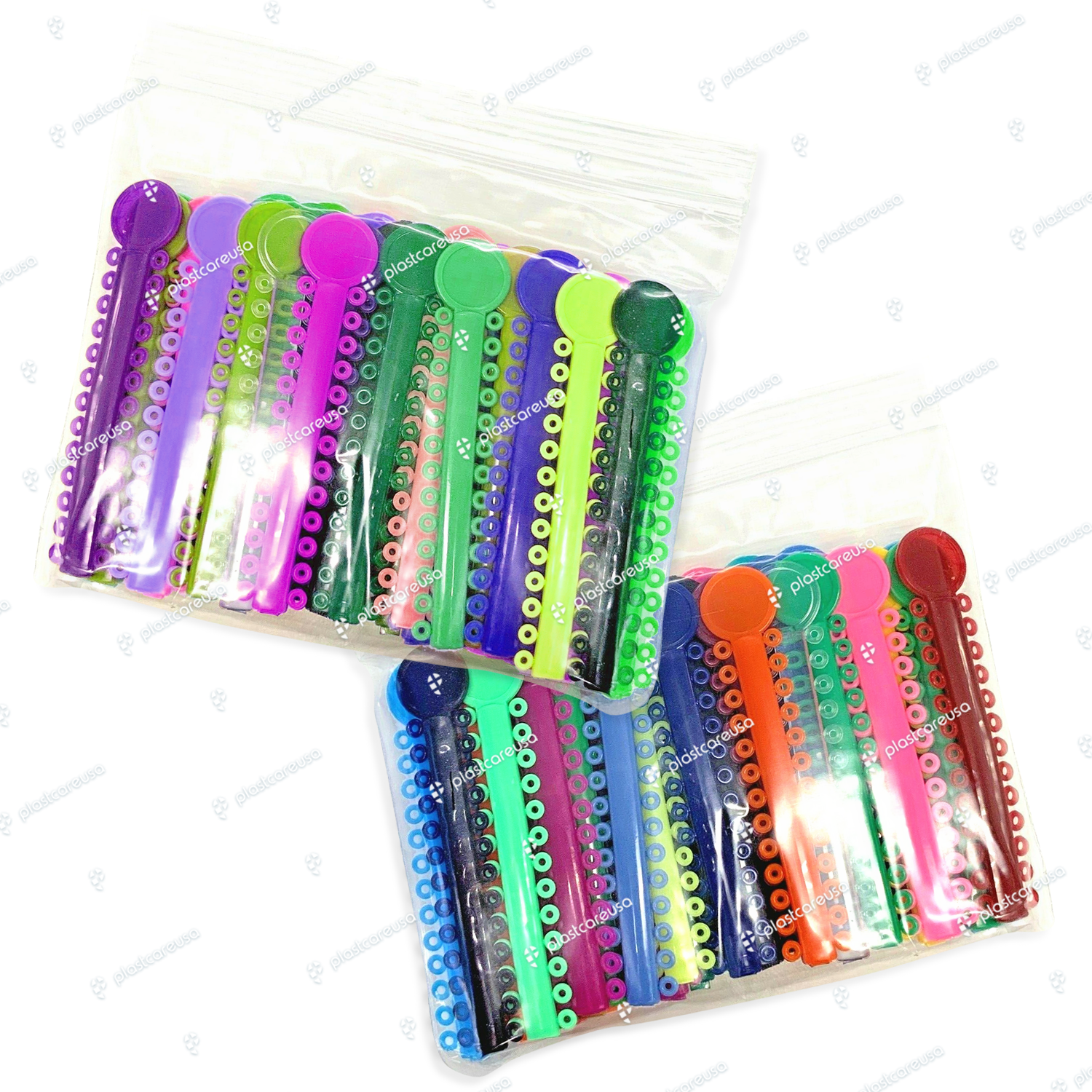 Dental Ligature Ties - 1040 Assorted Orthodontic Elastic Bands | DoctorSupplies.com