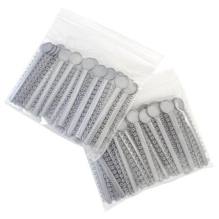 Grey Orthodontic Ligature Ties 1040/Bag | Dental Supplies | DoctorSupplies.com