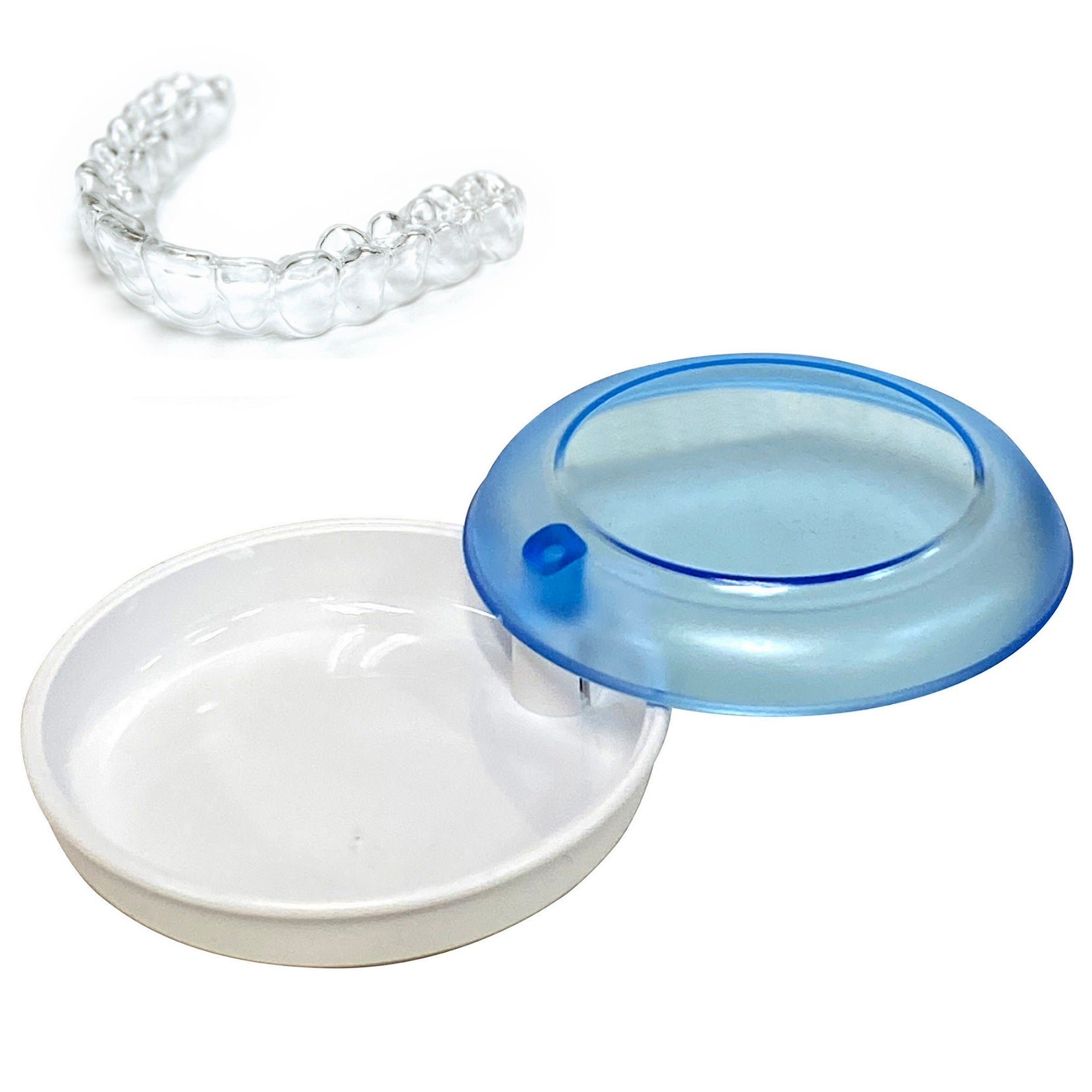 Blue Invisalign Case (Individually Sealed) - Dental Supplies | DoctorSupplies.com