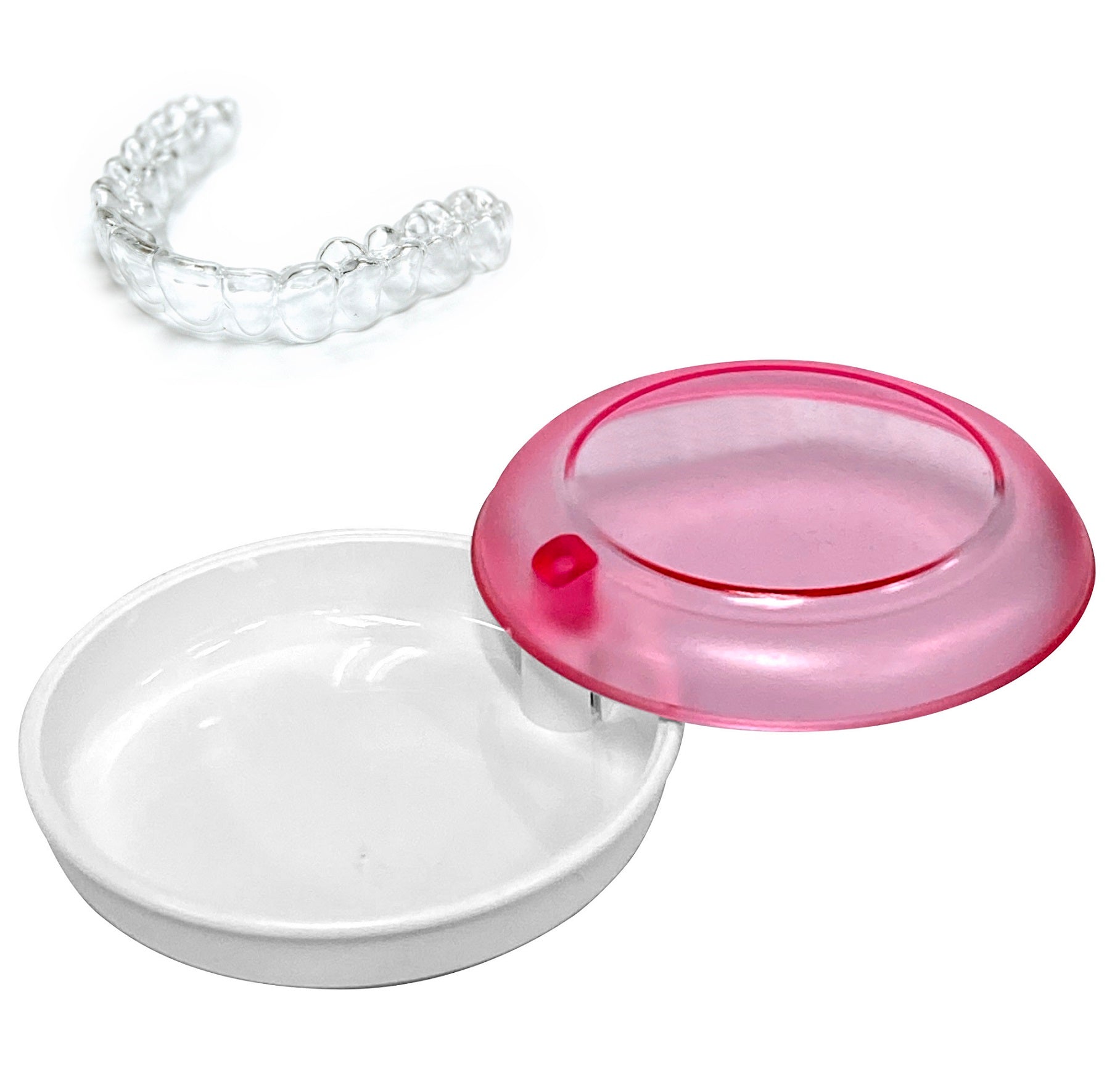 Pink Invisalign Case | Individually Sealed Aligner Storage | DoctorSupplies.com