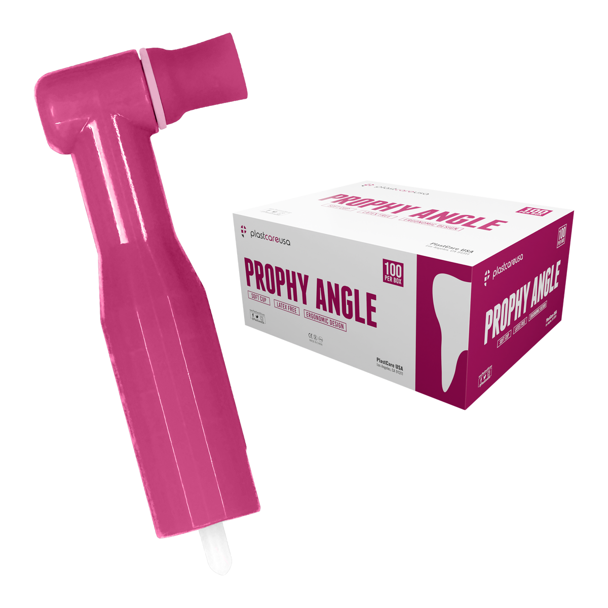 Prophy Angles Soft Cup Disposable Latex-Free (Box of 100) | DoctorSupplies.com