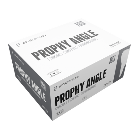 Prophy Angles Firm Cup Disposable Latex-Free (Box of 100) - packaging | DoctorSupplies.com