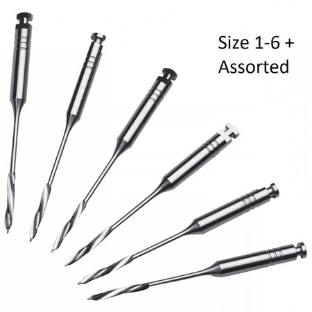 28mm Peeso Reamers Drills - Pack of 6 (Sizes 1-6) | DoctorSupplies.com