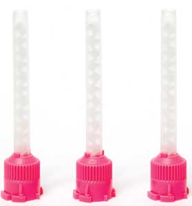Pink Mixing Tips Medium 5.4mm - Bulk Bag of 48 Dental Tips | DoctorSupplies.com